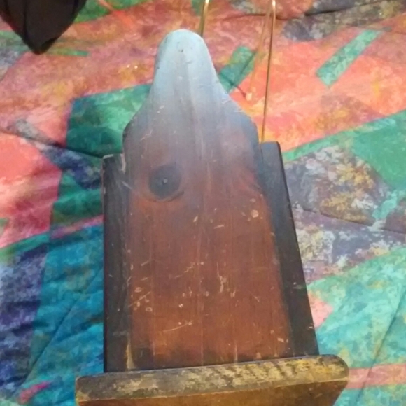 Vintage Wood Handled Box - Picture 6 of 7